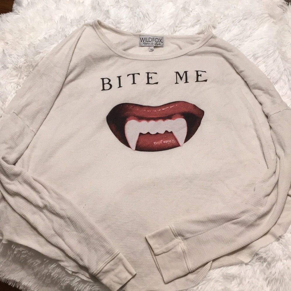 Wildfox long sleeve shirt